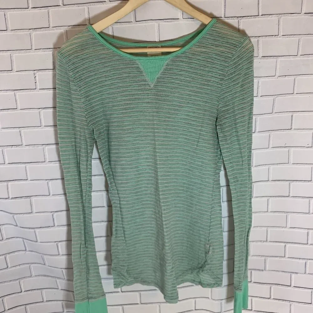 Intimately‎ Free People Mint Striped Shirt …